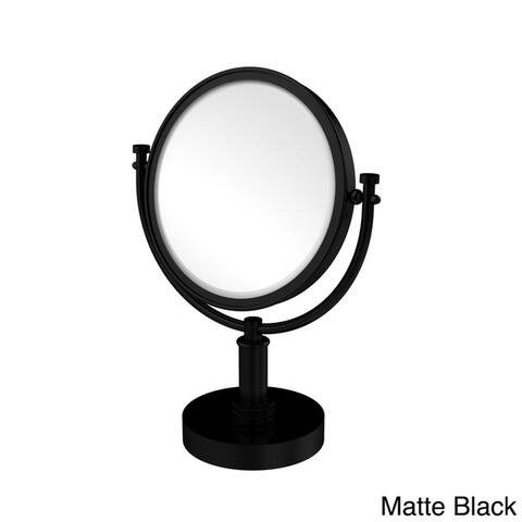 Allied Brass 8-inch 4x Magnification Vanity Top Make-up Mirror