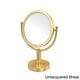 preview thumbnail 15 of 14, Allied Brass 8-inch 4x Magnification Vanity Top Make-up Mirror