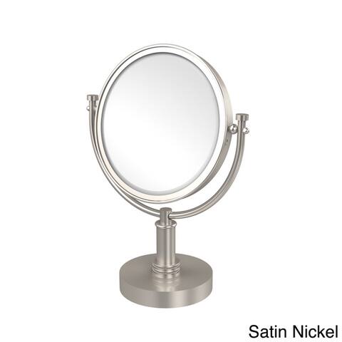 Allied Brass 8-inch 4x Magnification Vanity Top Make-up Mirror