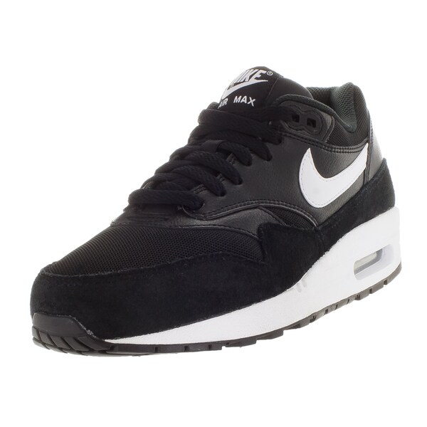 Nike Women's Air Max 1 Essential Black/White Running Shoe - Free Shipping Today - Overstock.com 