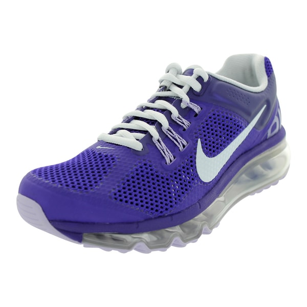 nike shoes purple and white