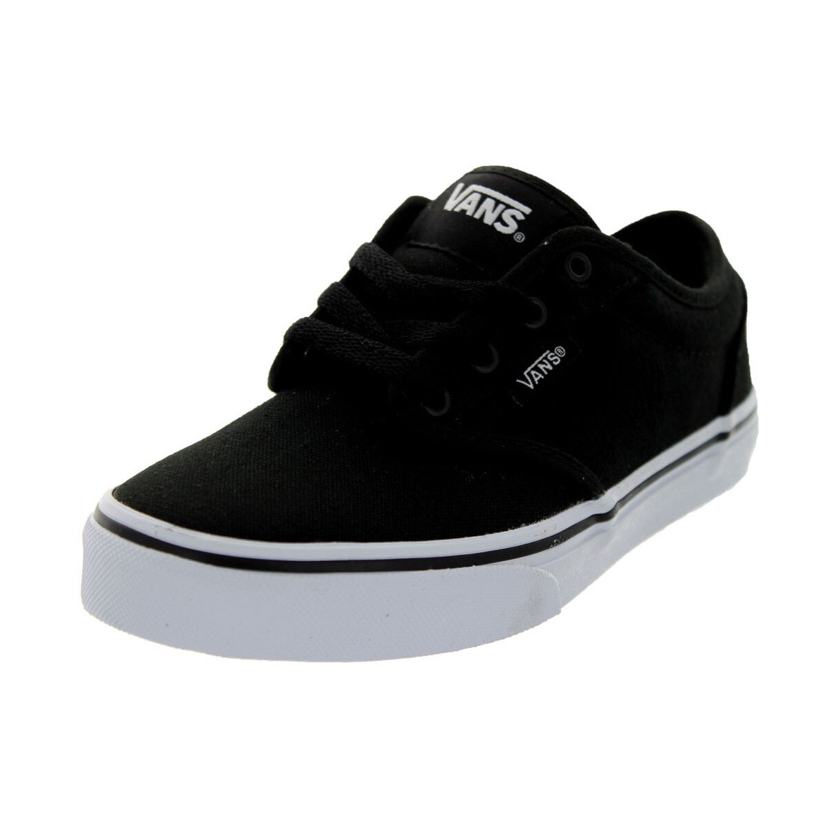 vans atwood canvas black white