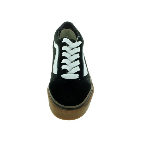 Shop Vans Kid's Old Skool (Gumsole) BlackMedium Gum Skate Shop Vans Kid's Old Skool (Gumsole) BlackMedium Gum Skate