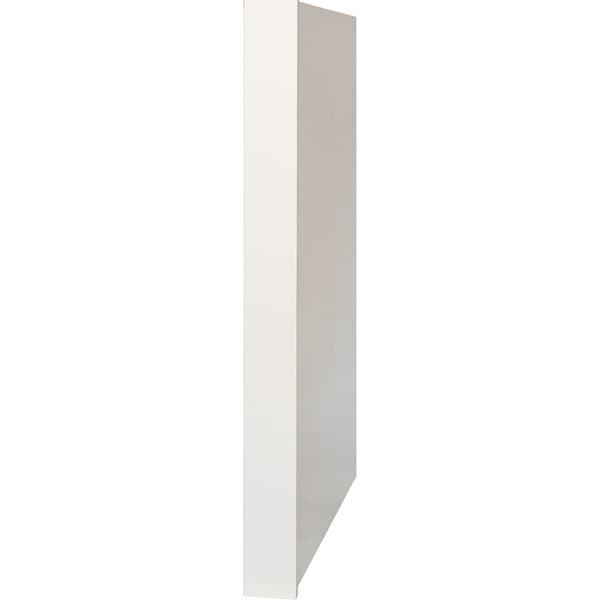 Shop Everyday Cabinets 3-inch White Shaker Refrigerator End Panel - Free Shipping Today ...