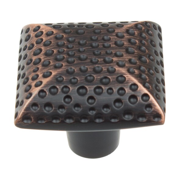 Shop GlideRite 1.25-inch Oil Rubbed Bronze Hammered ...