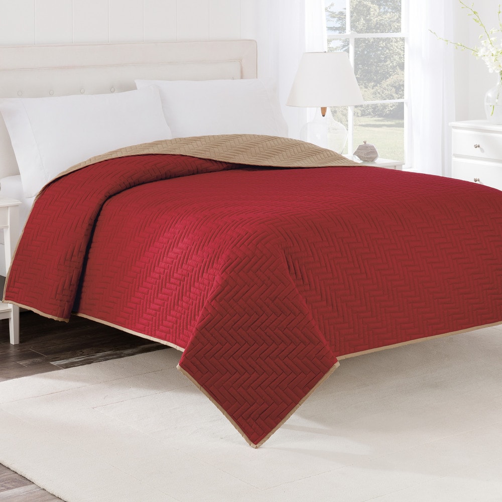 Martex Reversible Coverlet – Full Size Quilt – Queen