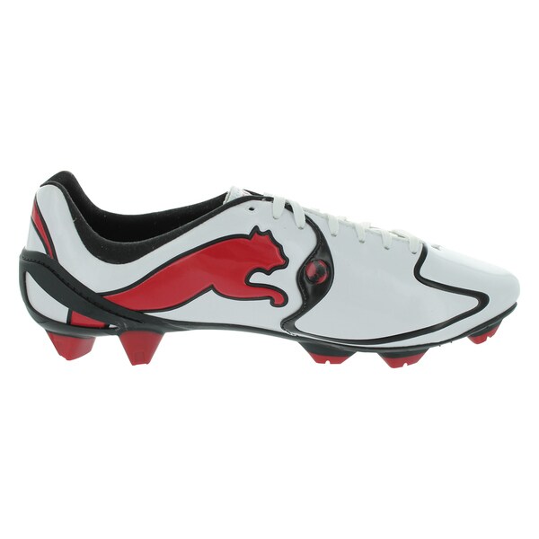 red puma soccer cleats
