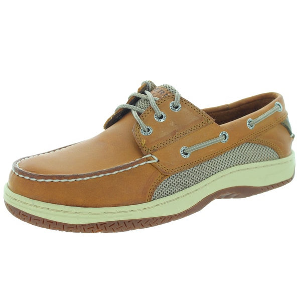 Shop Sperry Top-Sider Men's Billfish 3-Eye Dark Tan Boat Shoe - Free ...