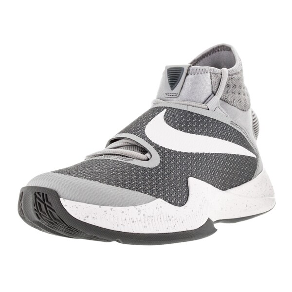 grey nike basketball shoes