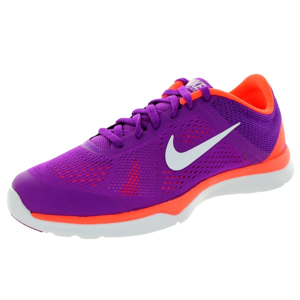 Shop Nike Women's In-Season Tr 5 Vvd Purple/White/ Orange/Fchs Training ...