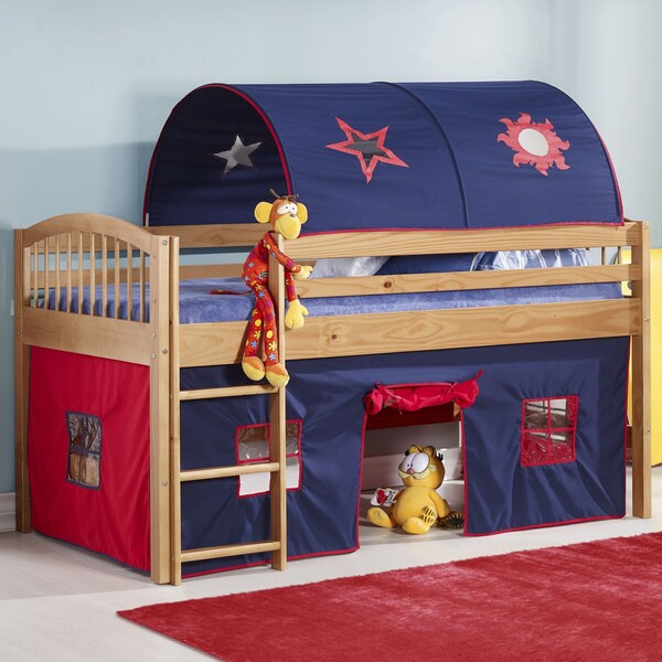 junior loft bed tent