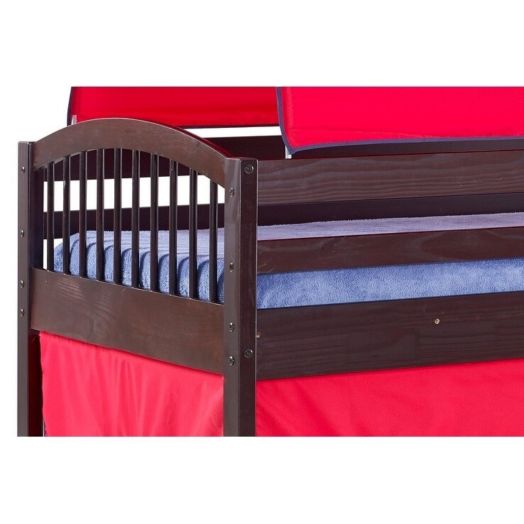 junior loft bed tent