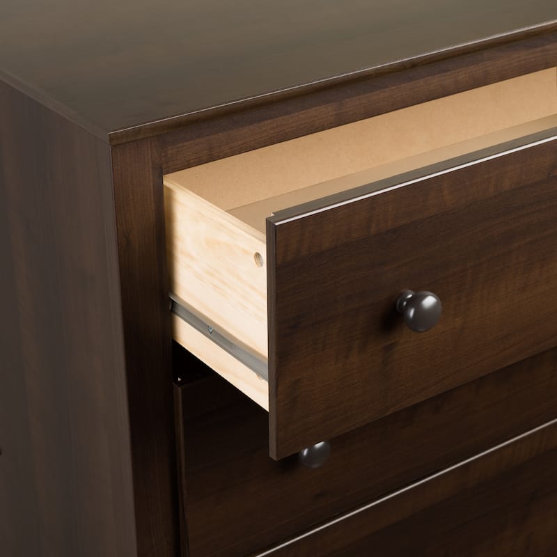 Everett Espresso 3-drawer Tall Nightstand