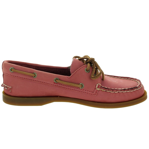 sperry washed red
