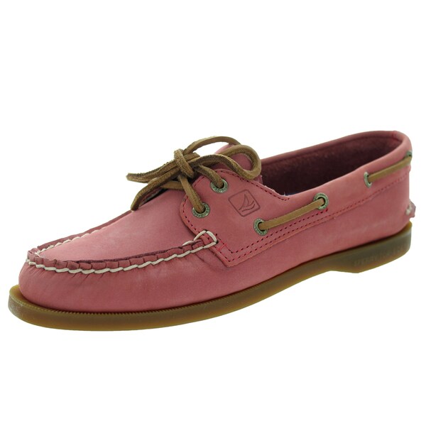 sperry washed red