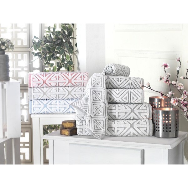 Glamour Turksh Cotton Wash Cloth (Set of 8)