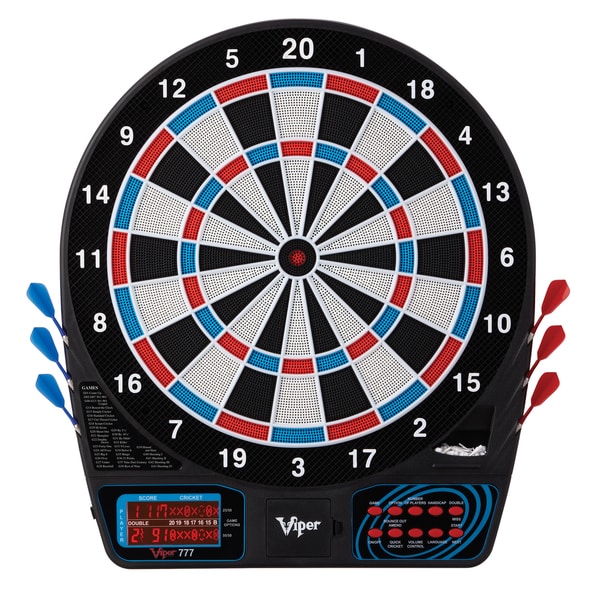 Viper 777 Black Plastic Electronic Dartboard