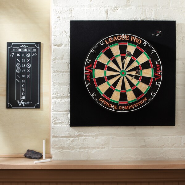 Viper League Pro Sisal 18-Inch Dartboard Starter Kit