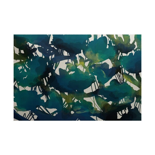 2 X 3 Feet Abstract Fl Print Indoor Outdoor Rug 2 X 3 Feet Abstract Fl Print Indoor Outdoor Rug Free Shipping Today 12330106