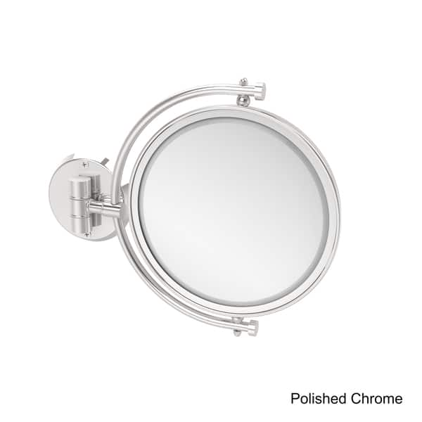 Allied Brass 8-inch Wall Mounted 4x Magnification Makeup Mirror