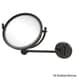 preview thumbnail 2 of 11, Allied Brass 8-inch Wall-mounted Makeup Mirror with 2X Magnification Oil Rubbed Bronze - Bathroom-Vanity