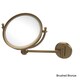 preview thumbnail 5 of 11, Allied Brass 8-inch Wall-mounted Makeup Mirror with 2X Magnification