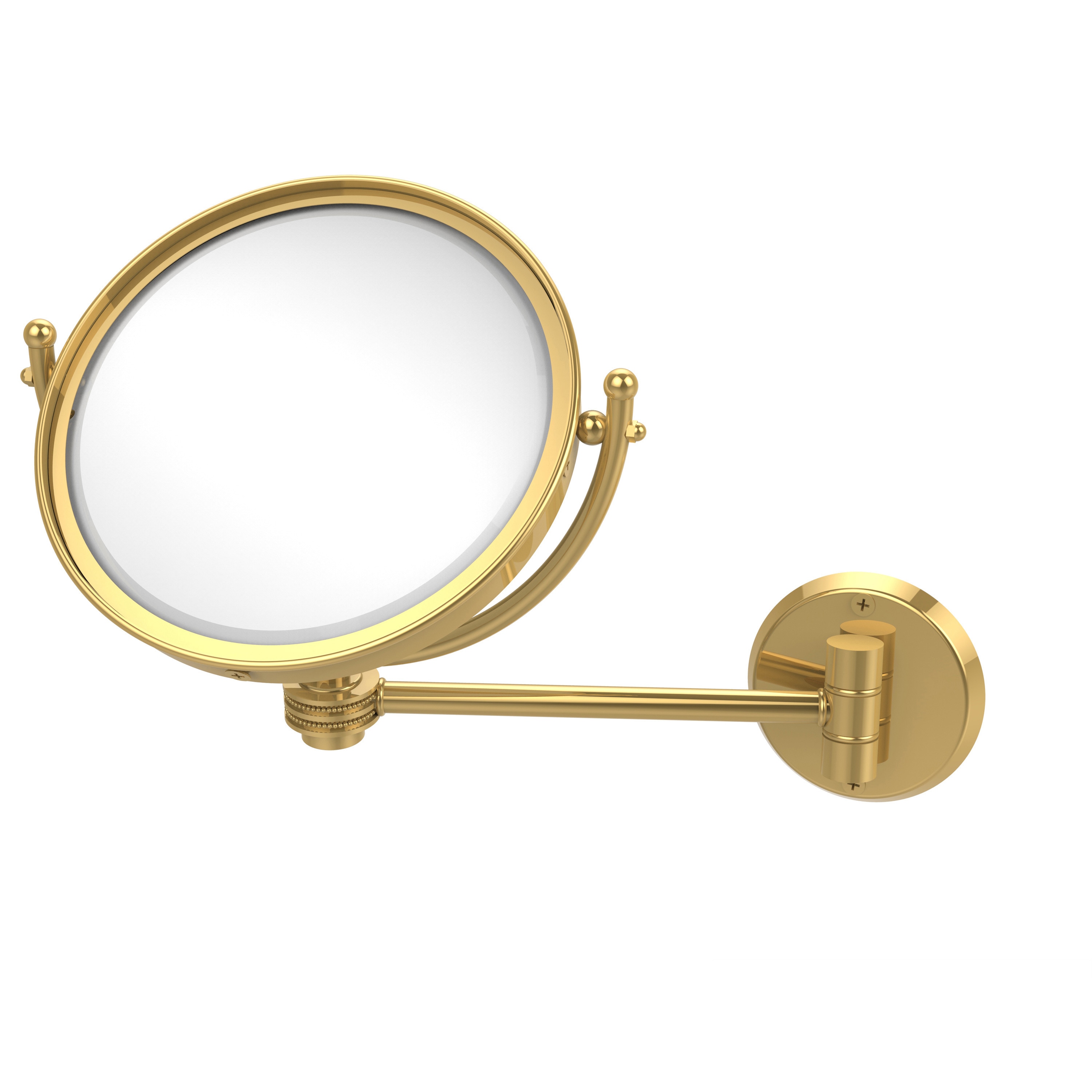 Brass on sale makeup mirror