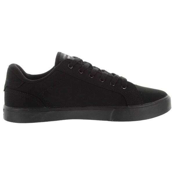black levi's canvas shoes
