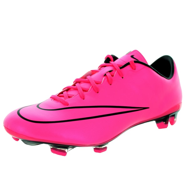 mens pink soccer cleats