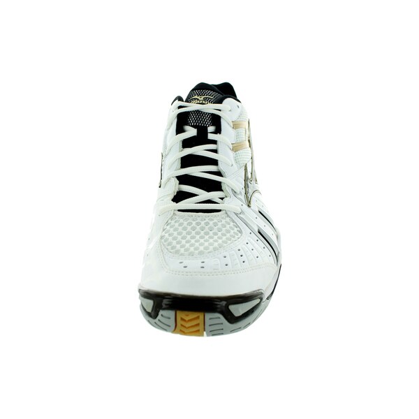 black and gold volleyball shoes