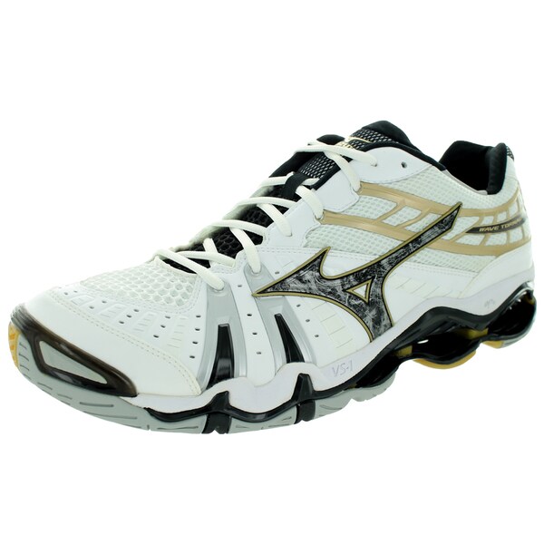 mizuno black and gold volleyball shoes