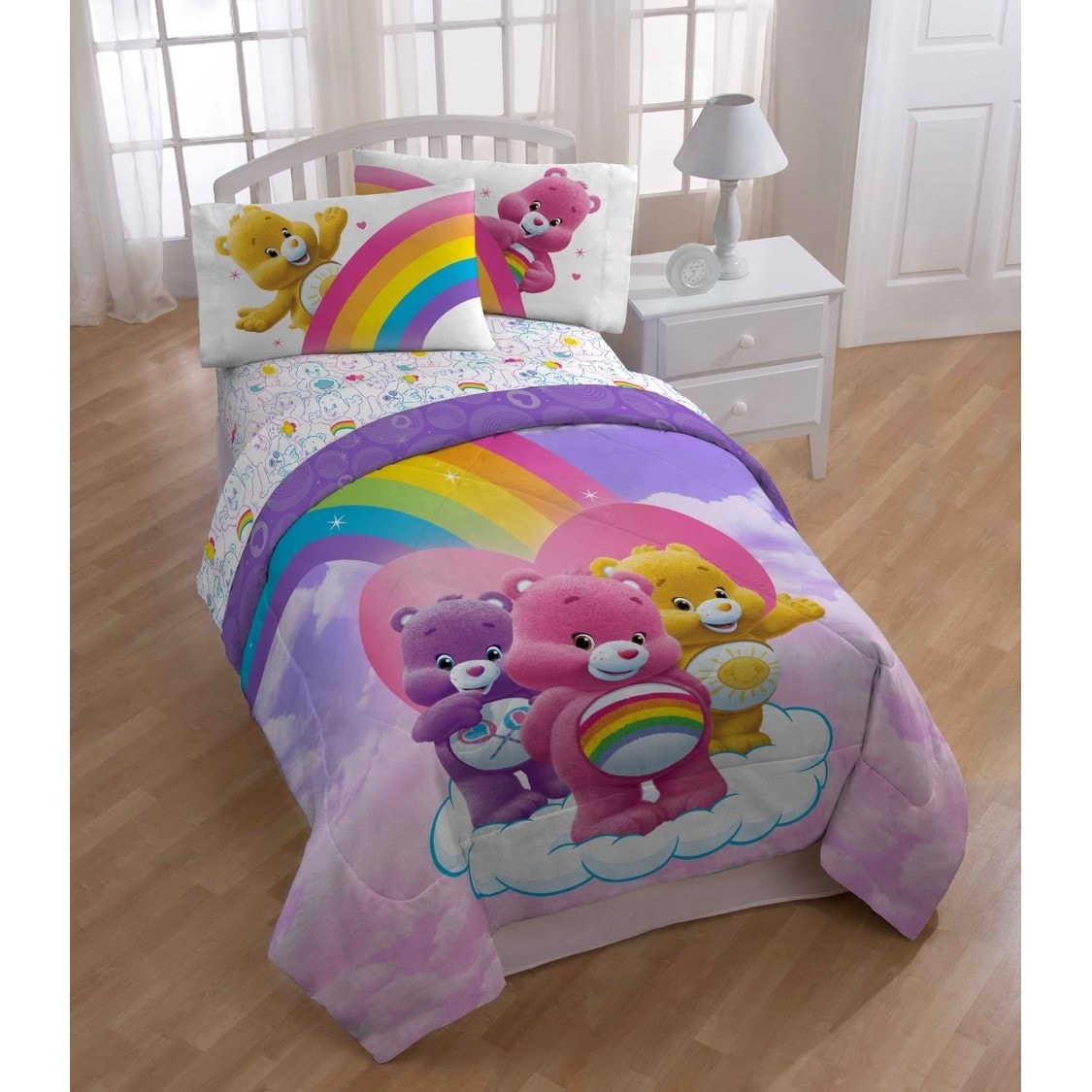 Shop Care Bear Twin 5 Piece Bed In A Bag With Sheet Set