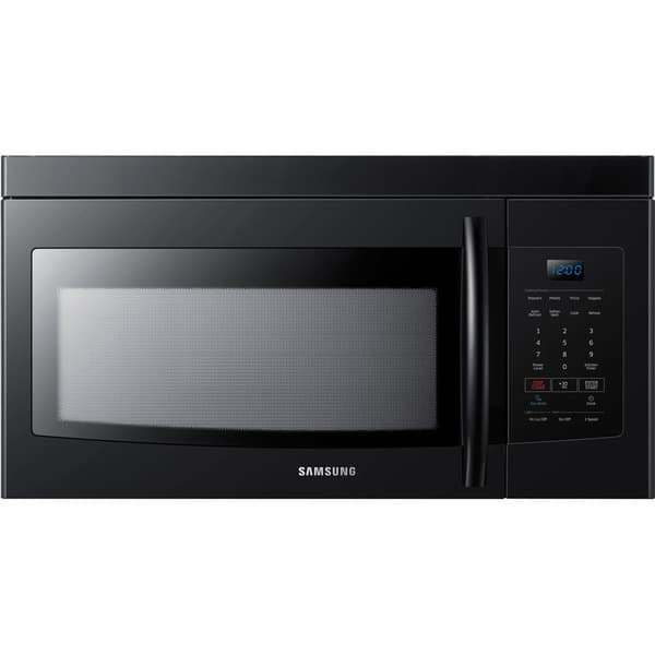 Samsung 1.6-cu ft 1000-Watt Over-the-Range Microwave (Stainless Steel) in  the Over-the-Range Microwaves department at