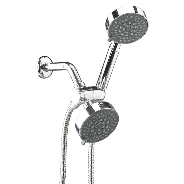 Bath Bliss 3way Stainless Steel Dual Shower Head Free Shipping On