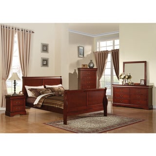 Top Product Reviews for Acme Furniture Louis Philippe III 4-piece Cherry Bedroom Set - 12331278 ...