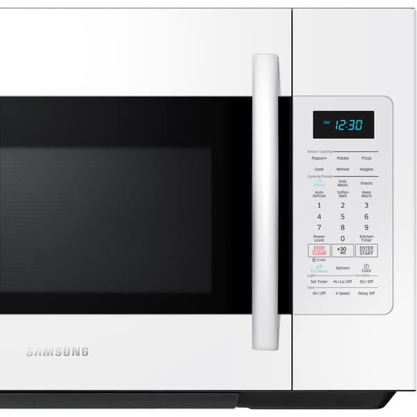 FLOOR MODEL CLEARANCE! 1.8 cu. ft. Over-the-Range Microwave with Sensor  Cooking in Fingerprint Resistant Black Stainless Steel