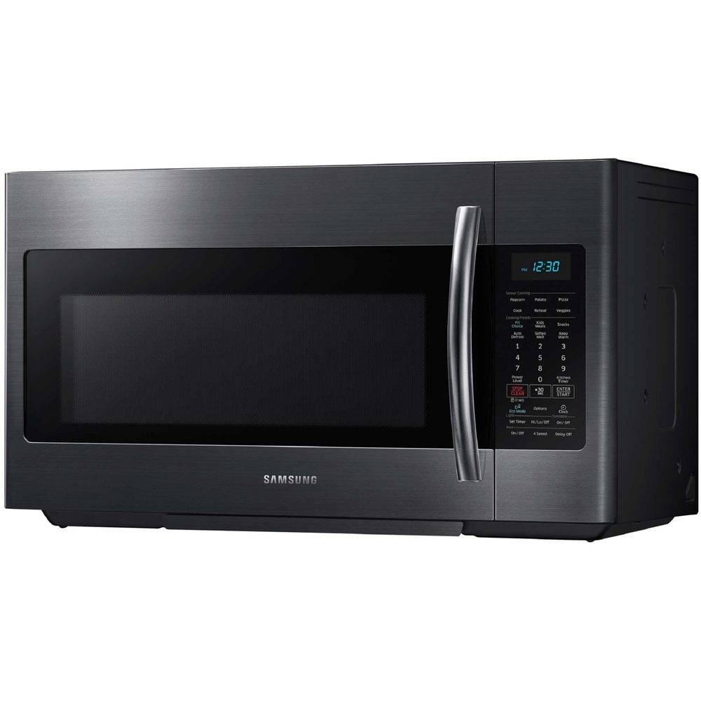 ME18H704SFG by Samsung - 1.8 cu. ft. Over-the-Range Microwave with Sensor  Cooking in Fingerprint Resistant Black Stainless Steel