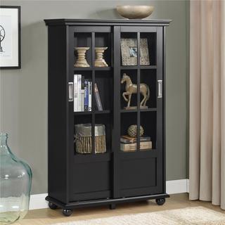 Top Product Reviews For Ameriwood Home Aaron Lane Black Bookcase