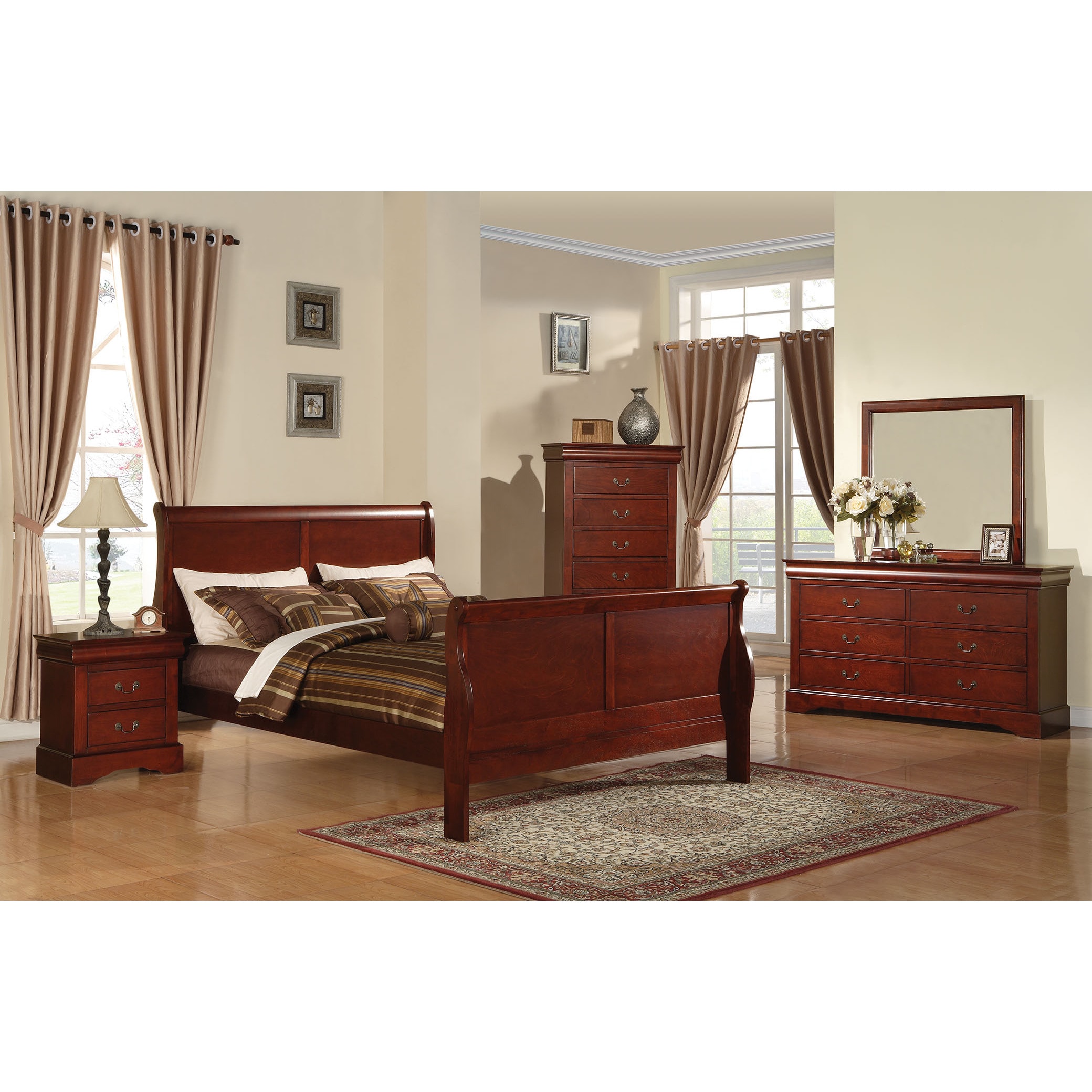 Louis-Philippe Dresser with Mirror, 77% Off