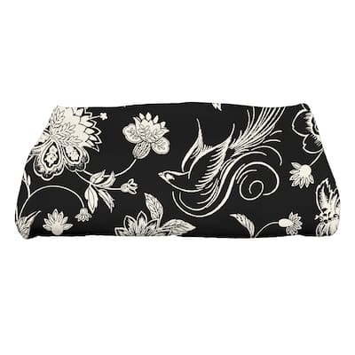 28 x 58-inch, Traditional Bird Floral, Floral Print Bath Towel