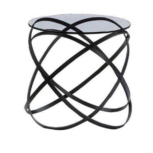 Whiteline Contemporary Modern Occasional Infinity Side Table/End Table