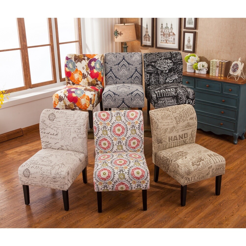 The Curated Nomad Pavilion Upholstered Armless Accent | eBay