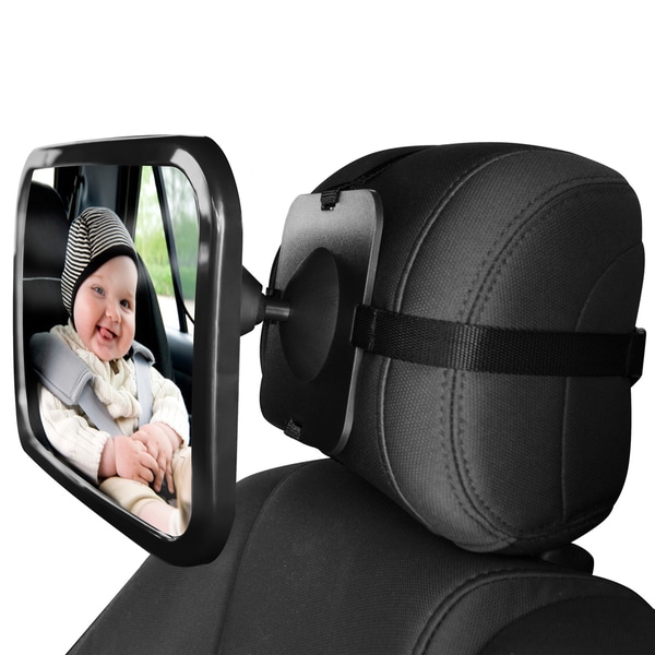 Oxgord Shatterproof Safety Rear View Baby Car Seat Mirror - Free ... Oxgord Shatterproof Safety Rear View Baby Car Seat Mirror - Free ...