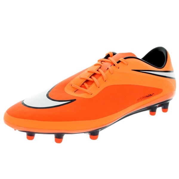nike orange and black cleats