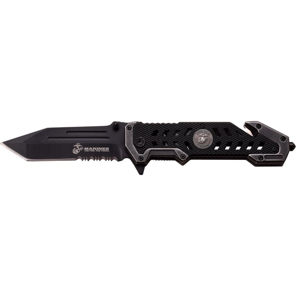 Mtech Assisted Opening Stainless Steel Seismic Rescue Knife