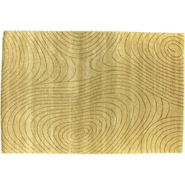 Exquisite Rugs Metropolitan Beige New Zealand Wool Rug 9 X 10