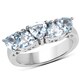 preview thumbnail 1 of 1, Malaika 2.50 Carat Genuine Blue Topaz .925 Sterling Silver Ring