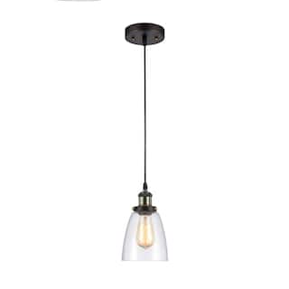Chloe Industrial 1-light Oil Rubbed Bronze Pendant