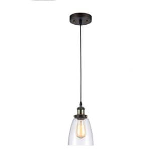 Chloe Industrial 1-light Oil Rubbed Bronze Pendant