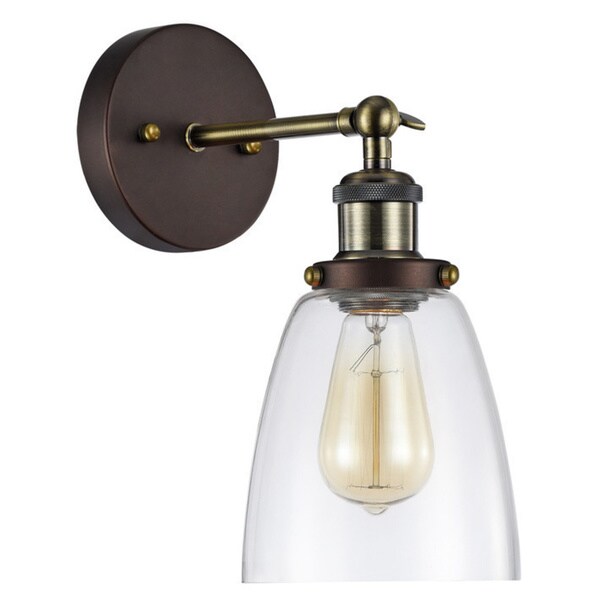 oil rubbed bronze wall sconce light